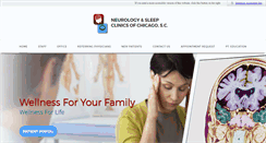 Desktop Screenshot of neurologysleepclinics.com